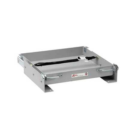 LIPPERT STANDARD DUTY (130 LBS.) BATTERY TRAY (15-3/8IN X 13IN X 2-1/2IN) 366345